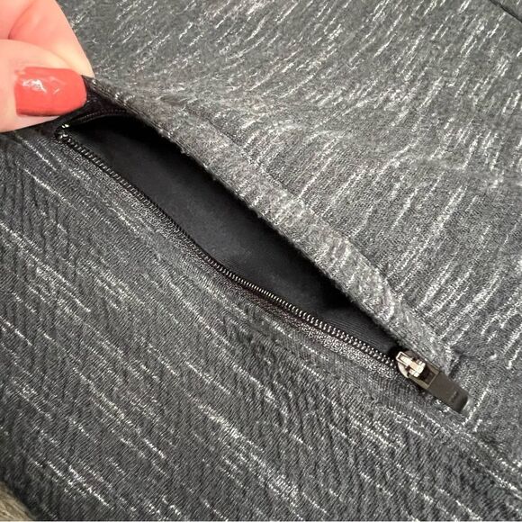 prAna Women's Sindri Dress Long Sleeve Zippered Pockets, Dark Gray Size Medium - Picture 13 of 16